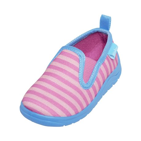 Pantoffel Gestreept - roze/turquise Pantoffel Gestreept - roze/turquise