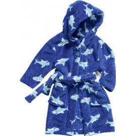 fleece badjas haai | kinder badjas