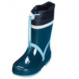 regenlaars met blauw accent regenlaars met blauw accent