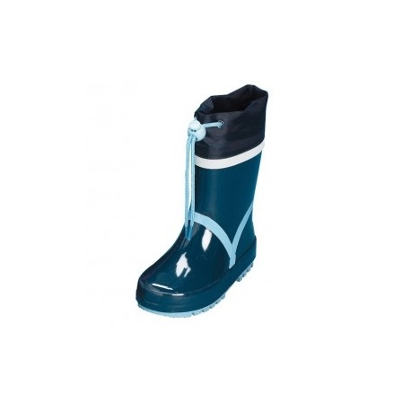 regenlaars met blauw accent regenlaars met blauw accent