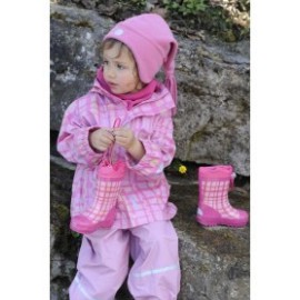 fleece muts roze kind fleece muts roze kind
