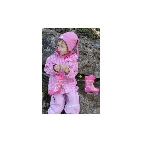 fleece muts roze kind fleece muts roze kind