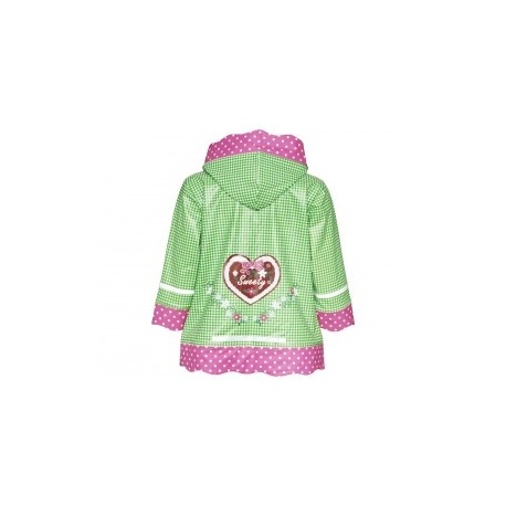 regenjas meisje country Style groen regenjas meisje country Style groen