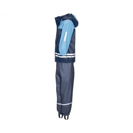 Regenpak kind gevoerd -blauw Regenpak kind gevoerd -blauw
