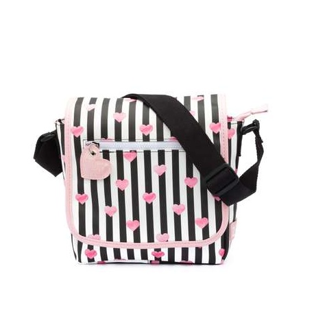 Schouder tas Stripes & Hearts