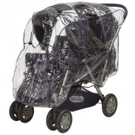 Regenhoes tweeling stroller