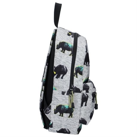 Jongens Rugzak Rhino - Grey - S Jongens Rugzak Rhino - Grey - S