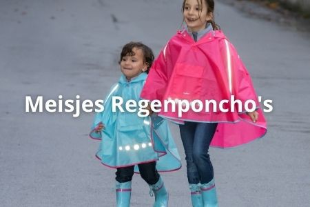 Gepensioneerd Levering Fluisteren Regenponcho meisje | kinder regenponcho's koop je bij StoereKindjes